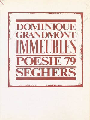 cover image of Immeubles